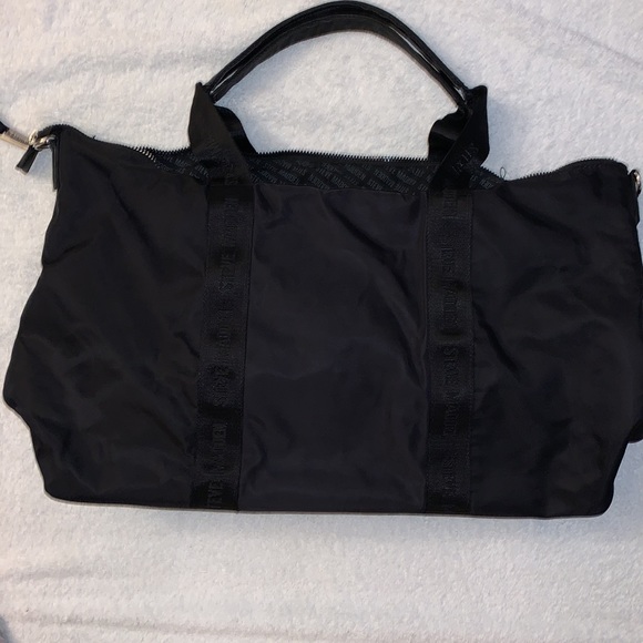 Steve Madden Black Carryall Tote Bag - Picture 2 of 12